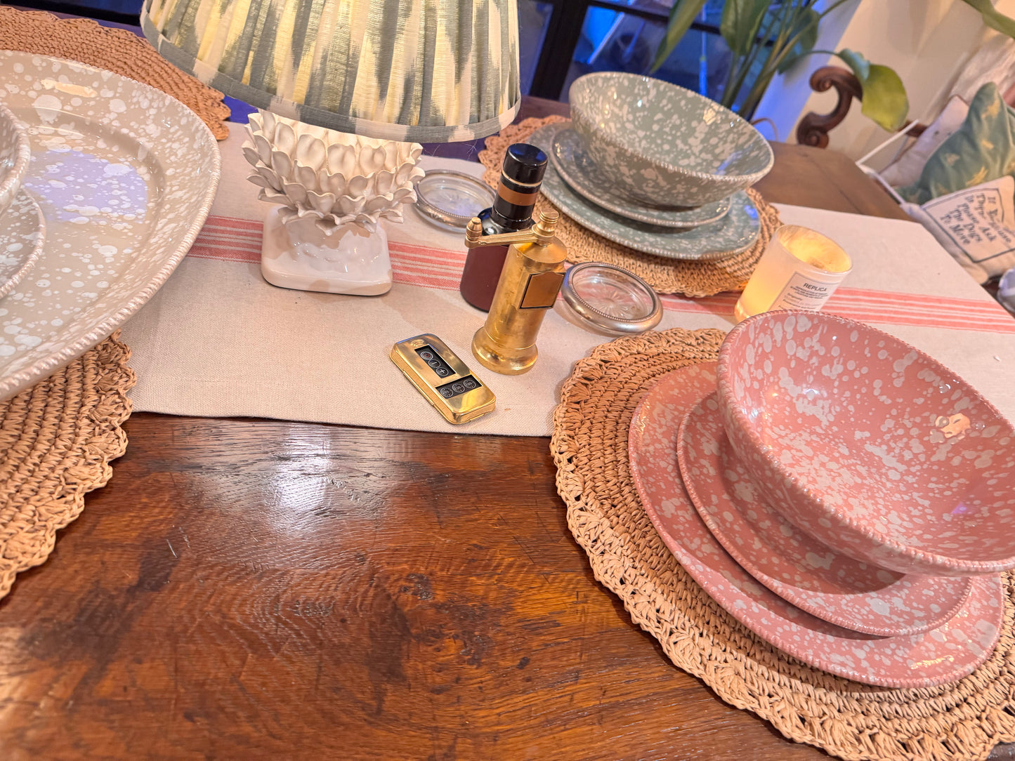 Large bowl in splatter