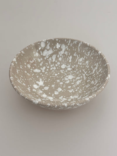 Large bowl in splatter